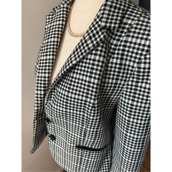 Express black and white blazer size 6 classy - Picture 3 of 4